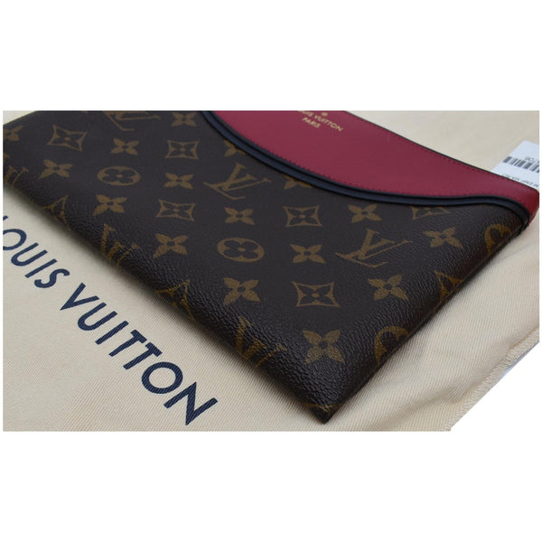 Louis Vuitton Tuileries Pochette NM Leather Wallet - brown