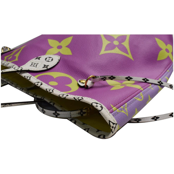 LOUIS VUITTON Giant Neverfull MM Monogram Canvas Shoulder Bag Multicolor