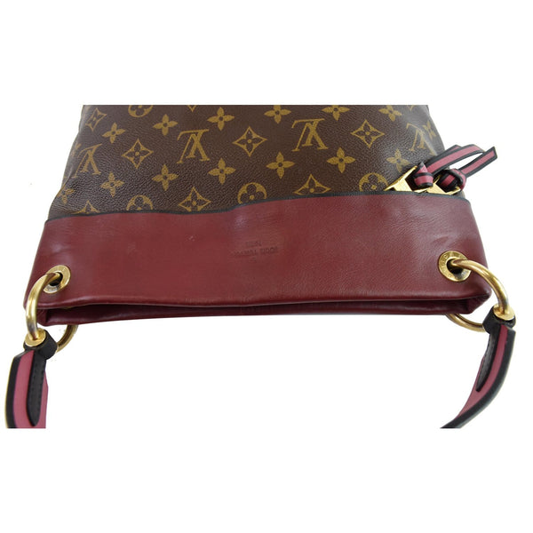 LOUIS VUITTON Tuileries Besace Monogram Canvas Shoulder Bag Rose Bruyere