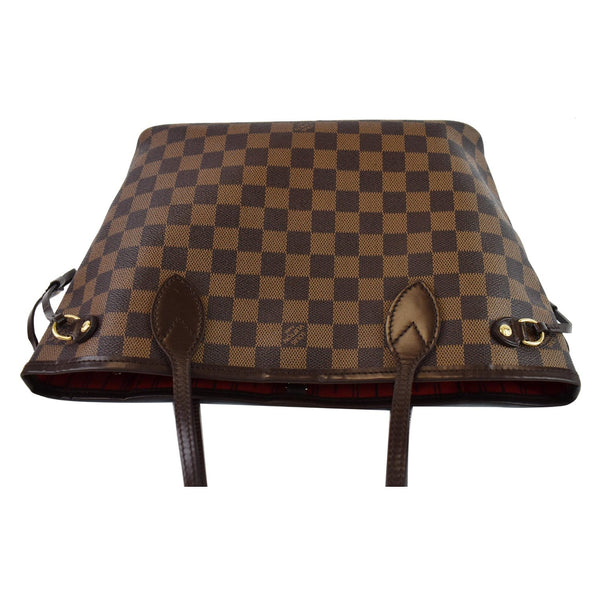 LOUIS VUITTON Neverfull PM Damier Ebene Shoulder Bag Brown