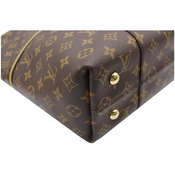 LOUIS VUITTON Melie Monogram Canvas Hobo Bag Brown