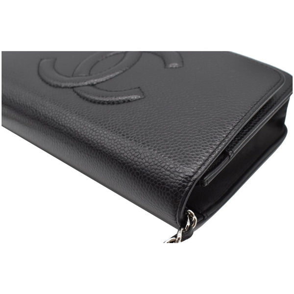 CHANEL Timeless CC WOC Caviar Leather Crossbody Bag Black