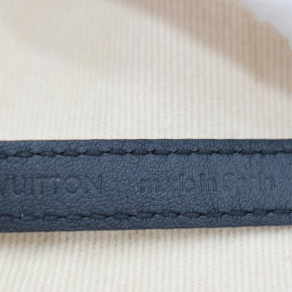 LOUIS VUITTON Lock Me Monogram Canvas Bracelet Brown Size 19