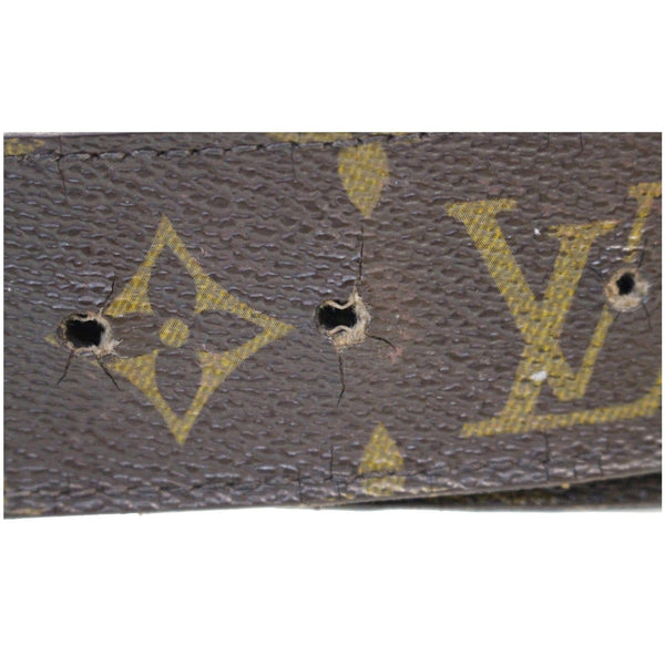 points Louis Vuitton LV Initiales Monogram Canvas Belt