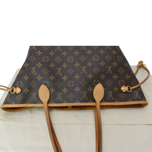 LOUIS VUITTON Neverfull MM Monogram Canvas Shoulder Bag Brown - New Year Deals