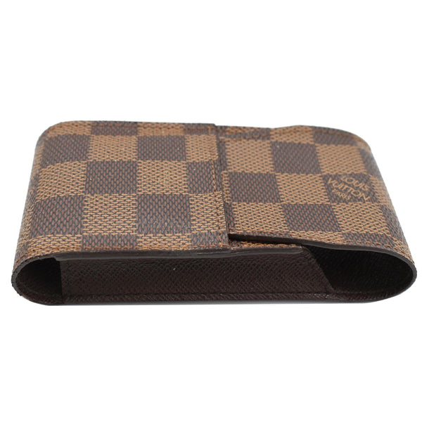 LOUIS VUITTON Etui Damier Ebene Cigarette Case Brown