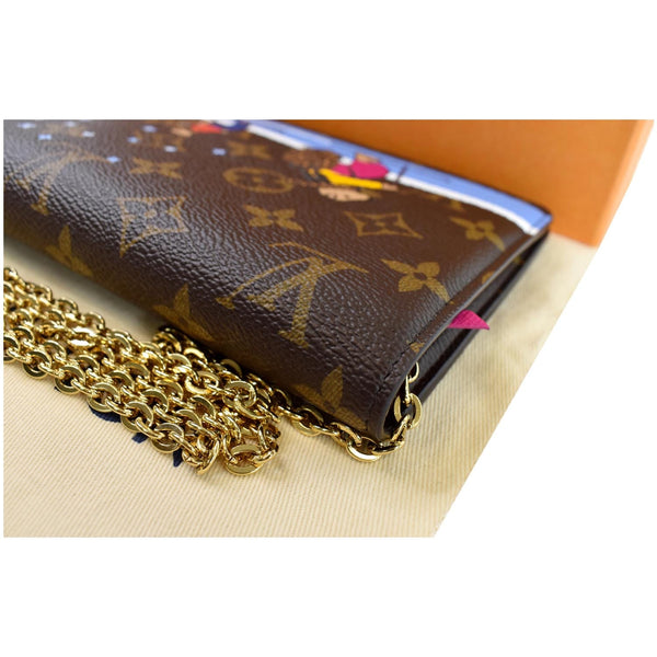 Louis Vuitton Weekend Pochette Monogram Canvas Clutch handbag