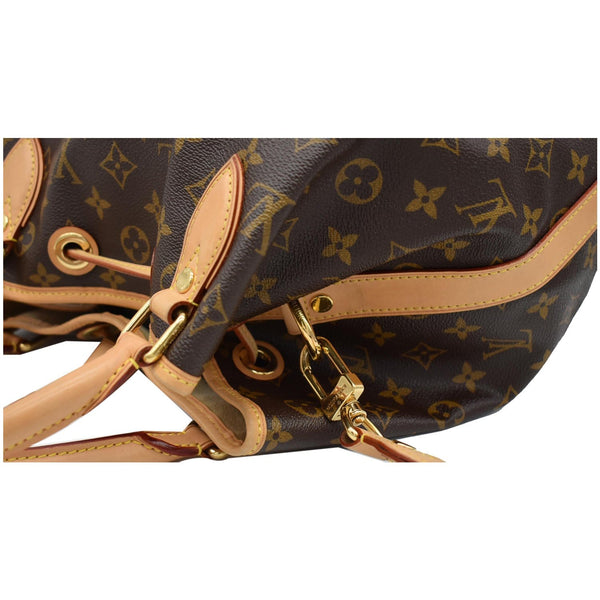 LOUIS VUITTON Eden Neo Monogram Canvas Shoulder Bag Brown