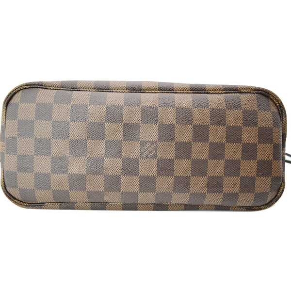 LOUIS VUITTON Neverfull PM Damier Ebene Shoulder Bag Brown - New Year Deals