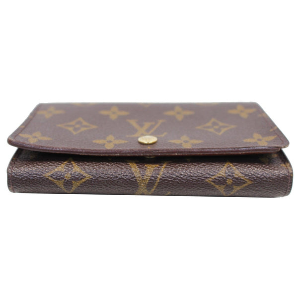 lv Porte Monnaie Canvas Billet Tresor Wallet front