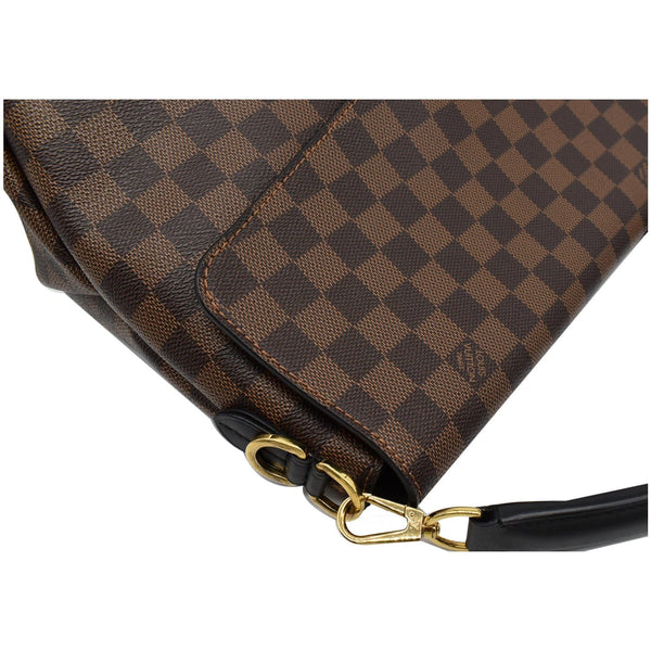 LOUIS VUITTON Beaubourg MM Damier Ebene Shoulder Bag Brown