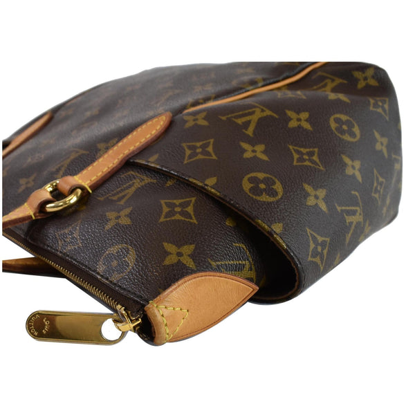 LOUIS VUITTON Totally PM Monogram Canvas Shoulder Bag Brown