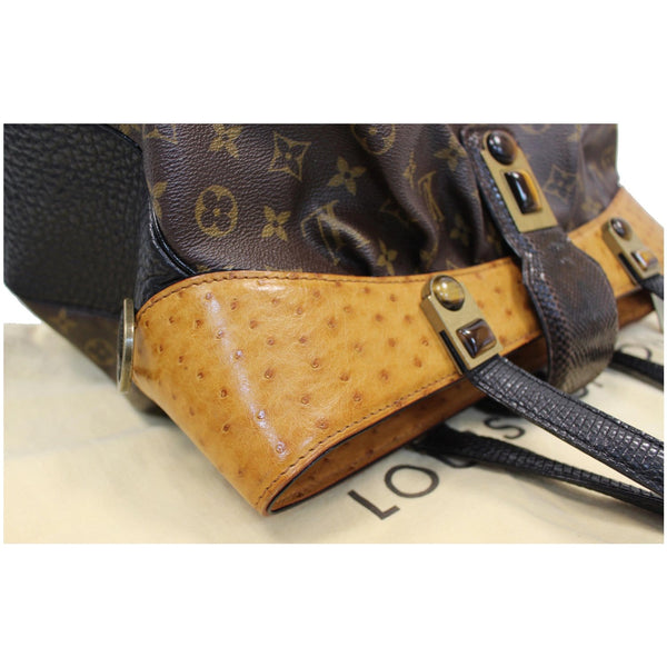 LOUIS VUITTON Oskar Waltz Monogram Canvas Shoulder Bag Brown