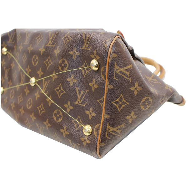 LOUIS VUITTON Tivoli GM Monogram Canvas Shoulder Bag Brown