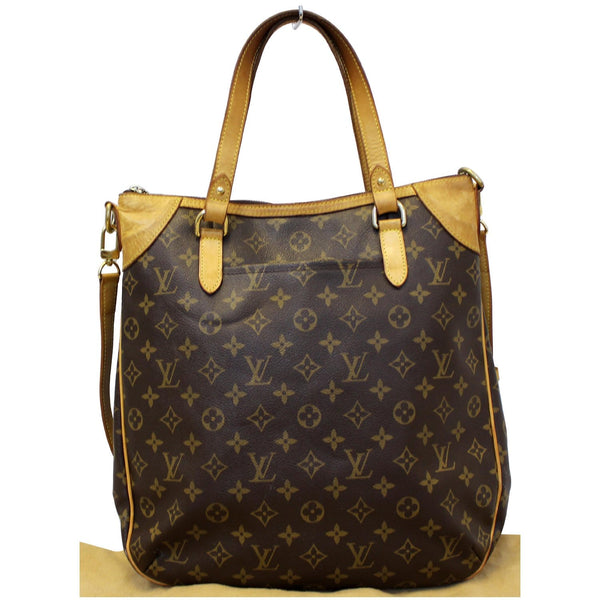 LOUIS VUITTON Odeon GM Monogram Canvas Shoulder Bag Brown