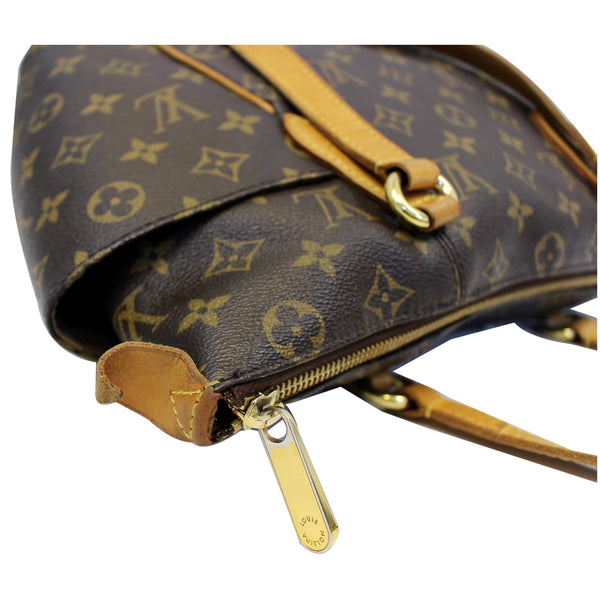 LOUIS VUITTON Totally PM Monogram Canvas Shoulder Tote Bag Brown
