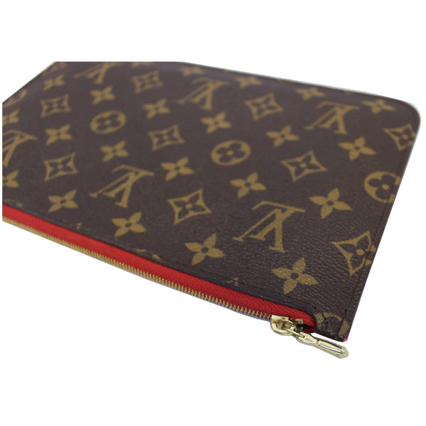 LOUIS VUITTON Pochette Wristlet Pouch Monogram Canvas Neverfull-US
