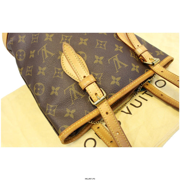 LOUIS VUITTON Bucket PM Monogram Canvas Shoulder Bag-US