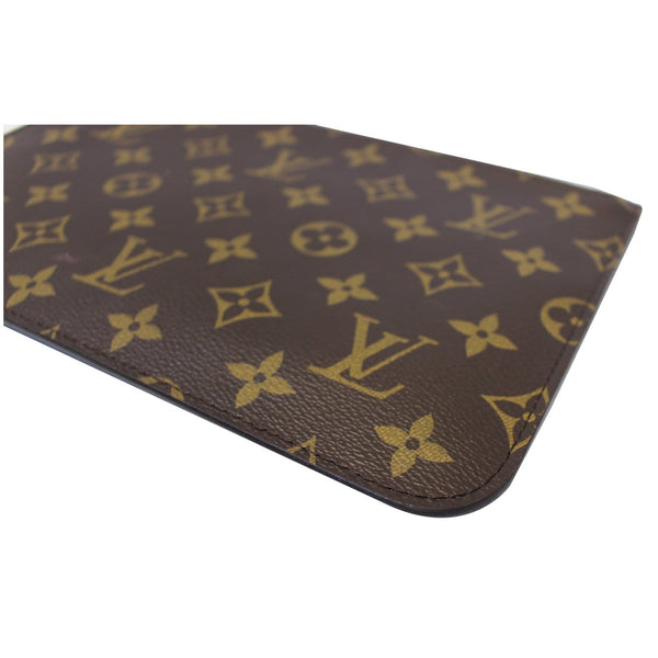 LOUIS VUITTON Monogram Canvas Pochette Wristlet Pouch Neverfull MM