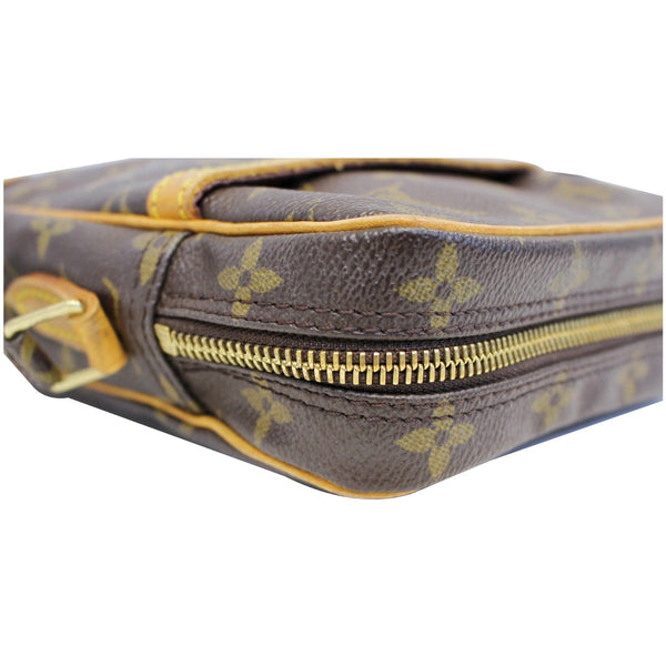 LOUIS VUITTON Danube Monogram Canvas Crossbody Bag Brown-US