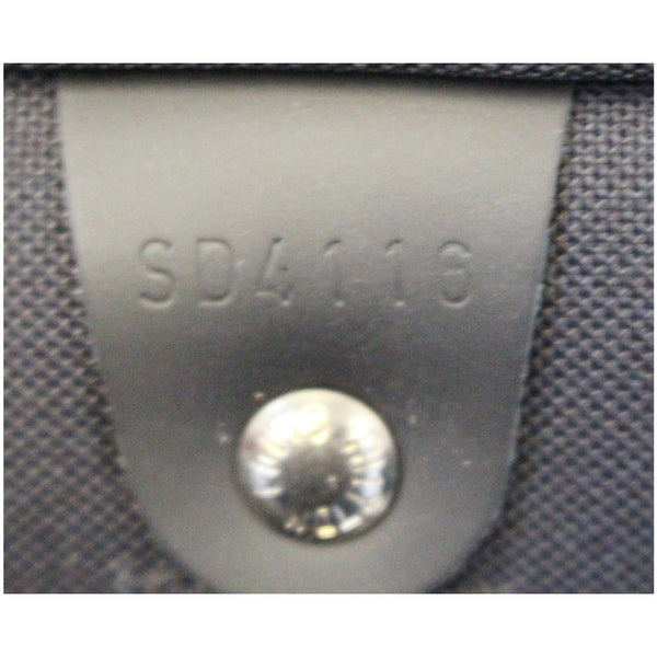 LOUIS VUITTON Keepall 55 Bandouliere Monogram Eclipse Travel Bag Black/Grey