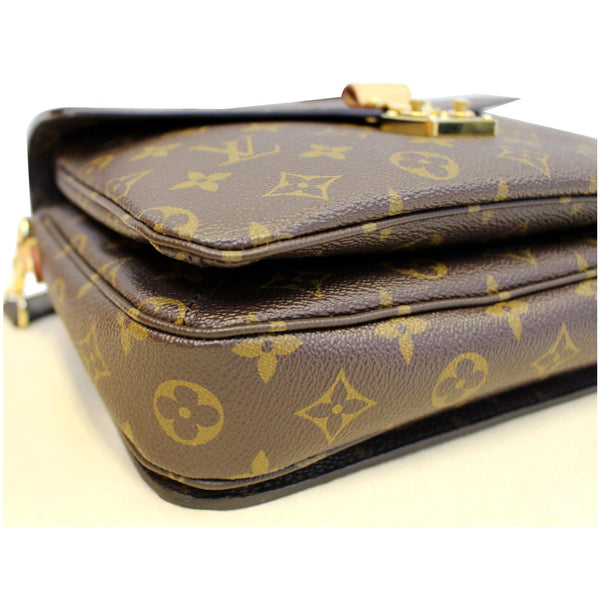 LOUIS VUITTON Metis Pochette Monogram Canvas Crossbody Bag Brown