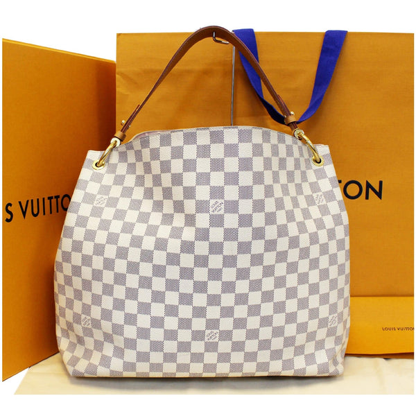 Louis Vuitton Graceful MM - Lv Damier Azur Shoulder Bag -online