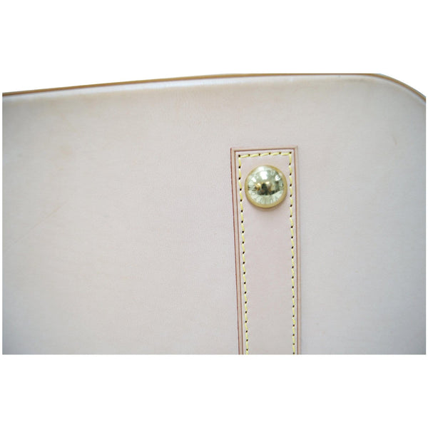 Louis Vuitton Alma GM NM Monogram Canvas Satchel- Button
