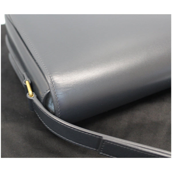 YVES SAINT LAURENT Betty Smooth Leather Shoulder Bag Grey - Last Call