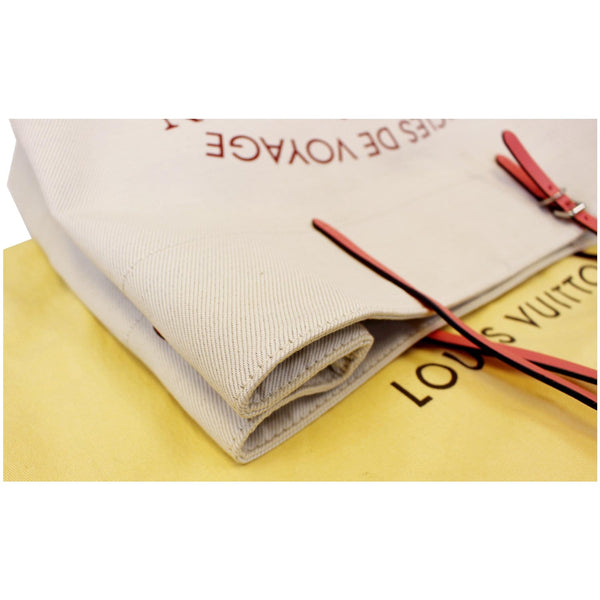 Pink Strap Lv Articles De Voyage Cabas GM Shoulder Bag