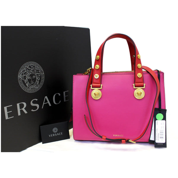 Versace Medusa Stud Tribute Tote Shoulder Bag-US