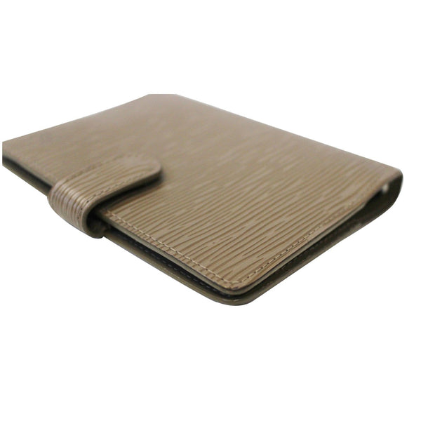 Side view LV Agenda PM Epi Leather Day Planner Cover
