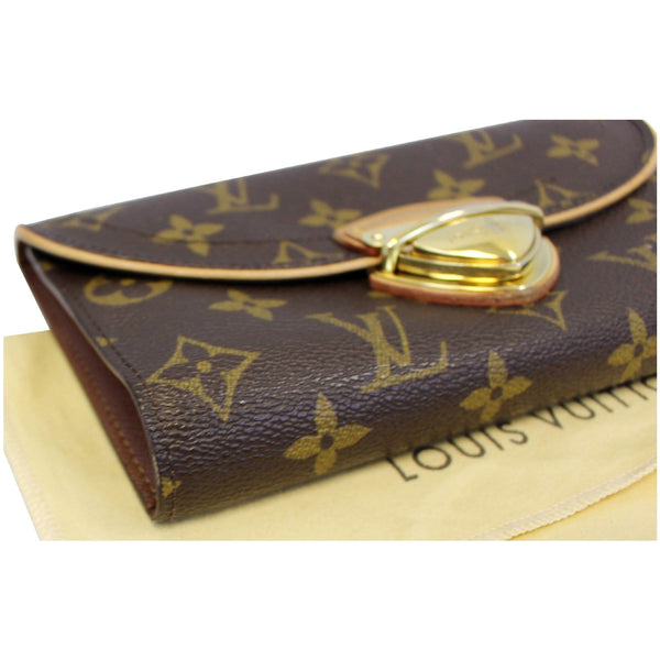 LOUIS VUITTON Eugenie Monogram Canvas Wallet Brown