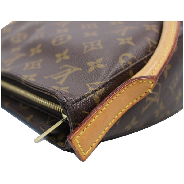LOUIS VUITTON Looping MM Monogram Canvas Shoulder Bag Brown