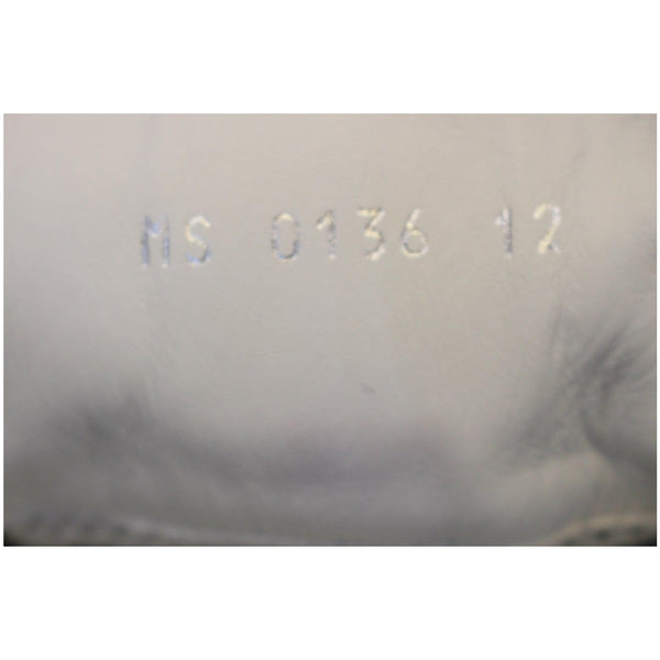 LOUIS VUITTON Baseball Low Cut Sneakers Black US 13-US