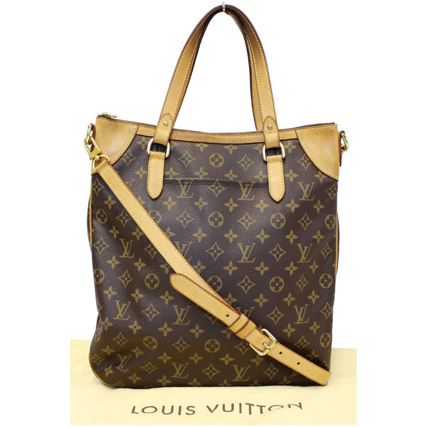 LOUIS VUITTON Odeon GM Monogram Canvas Shoulder Bag Brown