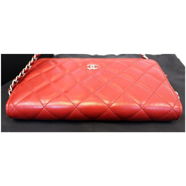 CHANEL Wallet on Chain Quilted Leather Shoulder Crossbody Bag-US