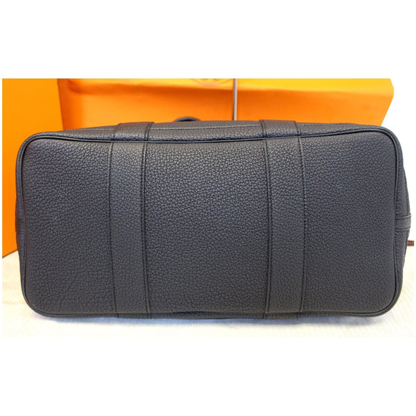 HERMES Garden Party 30 Black Leather Tote Bag-US