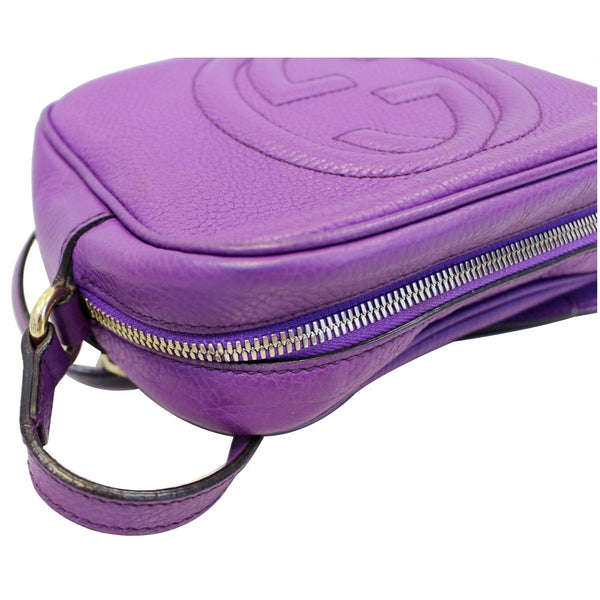 GUCCI Soho Disco Pebbled Leather Small Crossbody Bag 308364-US