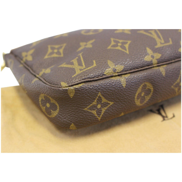 LOUIS VUITTON Pochette Accessoires Monogram Canvas Pouch Bag Brown-US