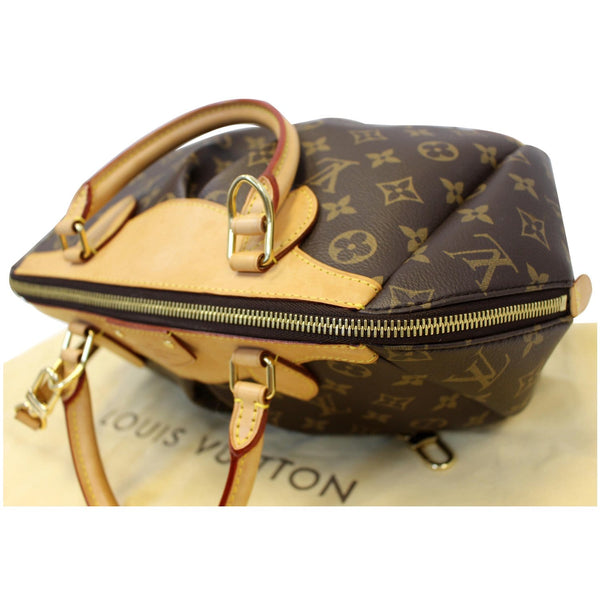LOUIS VUITTON Segur Monogram Canvas Shoulder Handbag Brown-US