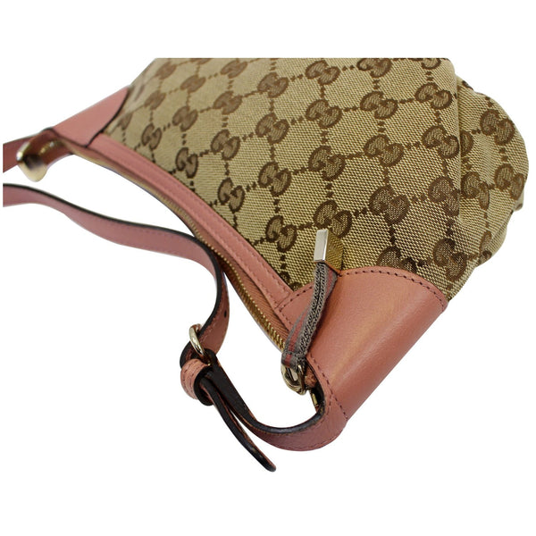 GUCCI GG Canvas Beige/Pink Accessories Pochette Bag-US