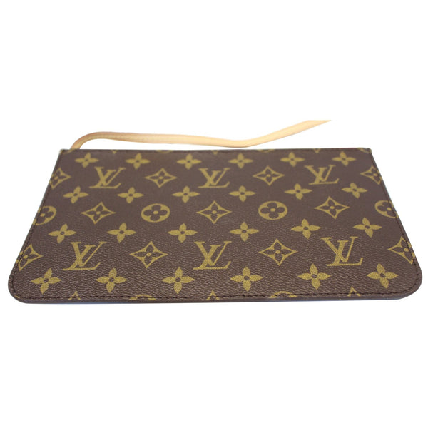 LOUIS VUITTON Pochette Wristlet Pouch Monogram Canvas Neverfull-US