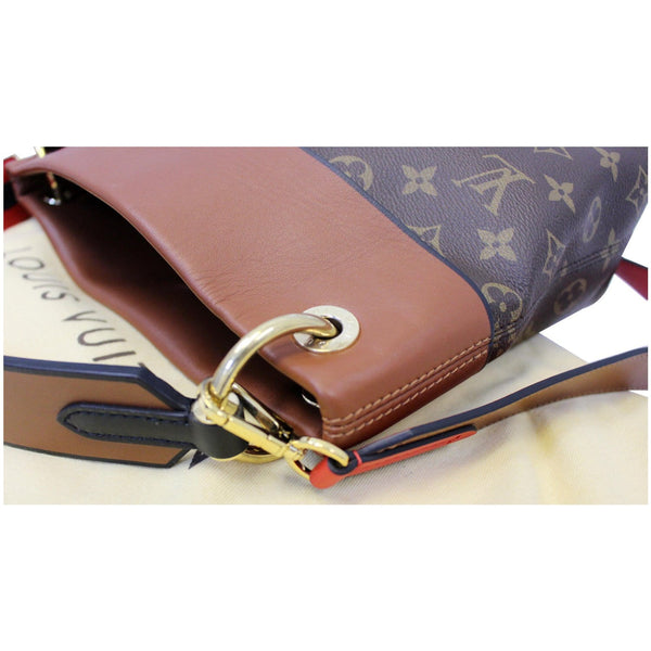 LOUIS VUITTON Tuileries Besace Monogram Canvas Shoulder Bag Caramel-US