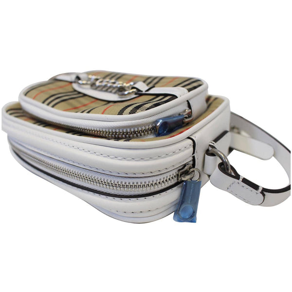 BURBERRY Crossbody Camera Bag - White