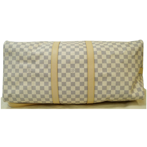 Louis Vuitton Keepall 55 Bandouliere Damier Azur travel bag