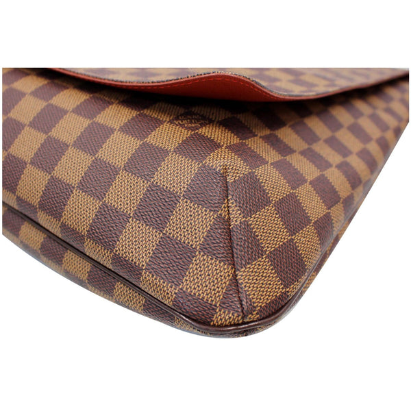 LOUIS VUITTON Musette Salsa GM Damier Ebene Crossbody Bag Brown
