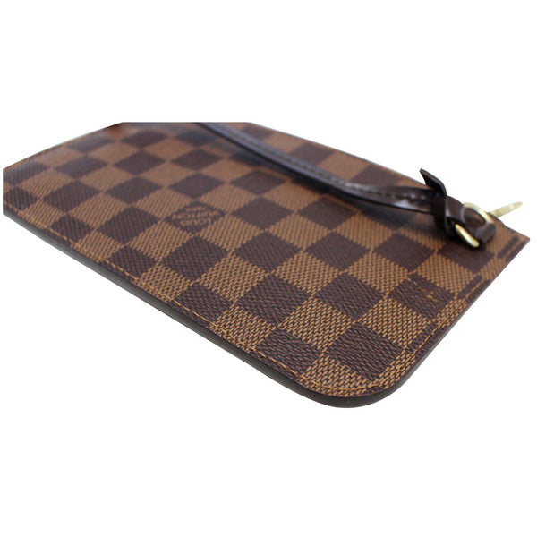 LOUIS VUITTON Damier Ebene Neverfull PM Pochette Wristlet-US