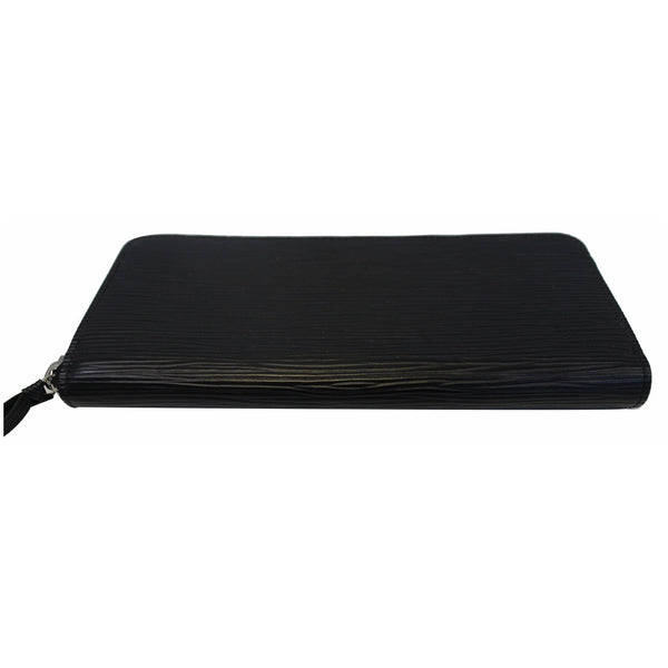 LOUIS VUITTON Clemence Epi Leather Wallet Black-US