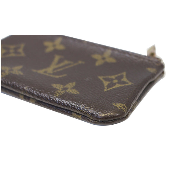 LOUIS VUITTON Monogram Canvas Pochette Key Cles Coin Case-US